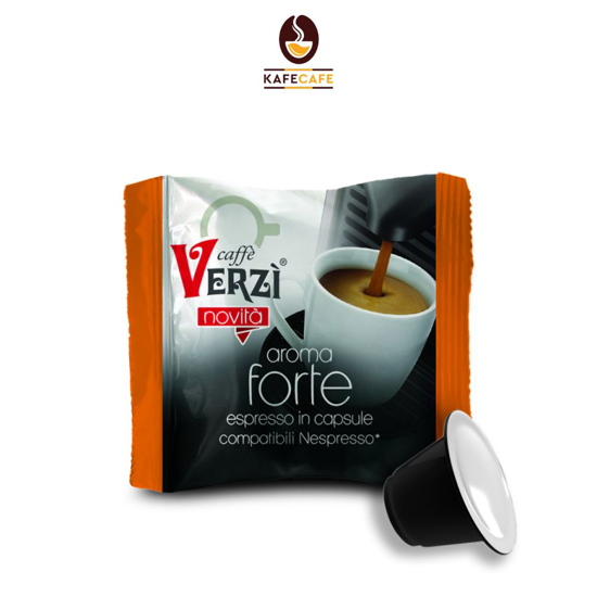 Picture of 50 CAPSULES VERZI NESPRESSO AROMA FORTE